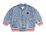 Huxbaby Dreamy Denim Strawberry Bomber