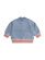 Huxbaby Dreamy Denim Strawberry Bomber