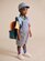 Huxbaby Classic Stripe Short Overall