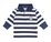 Huxbaby Navy Stripe Longsleeve Polo Top