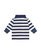Huxbaby Navy Stripe Longsleeve Polo Top