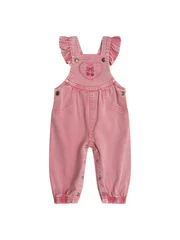 Huxbaby Cherry Heart Vintage Overalls-jumpsuits-and-overalls-Bambini
