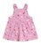 Huxbaby Pink Fruit Emoji Pinafore Dress