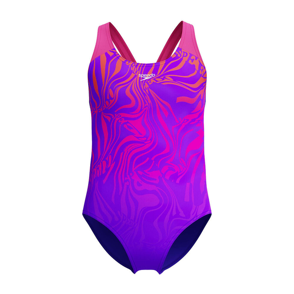 Speedo Girls Digital Placement Splashback 1PC