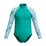 Speedo Girls Turquoise Gem LS Paddlesuit