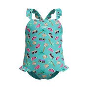 Speedo Toddler Girl Digi Print Frill 1PC Swimsuit-swimwear-Bambini