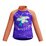 Speedo Girls Digi Print LS Rash Top