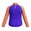 Speedo Girls Digi Print LS Rash Top
