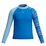 Speedo Lagoon Blue Print LS Rash Top