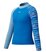Speedo Lagoon Blue Print LS Rash Top