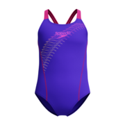 Speedo Girls Medley Logo Medallist Swimsuit-swimwear-Bambini