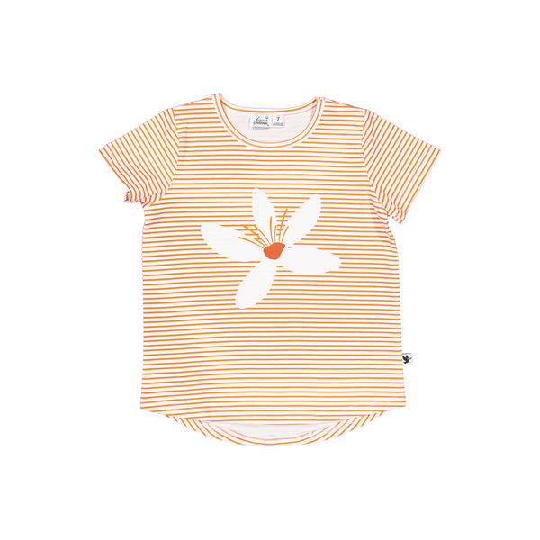 Radicool Orange Blossom Stripe Tee