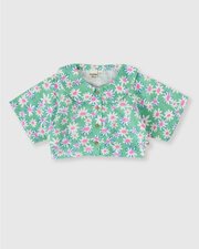 Goldie + Ace Daisy Patch Abigail Blouse-tops-Bambini