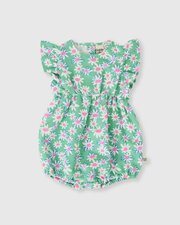 Goldie + Ace Daisy Patch Lani Romper-bodysuits-and-rompers-Bambini