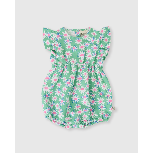Goldie + Ace Daisy Patch Lani Romper