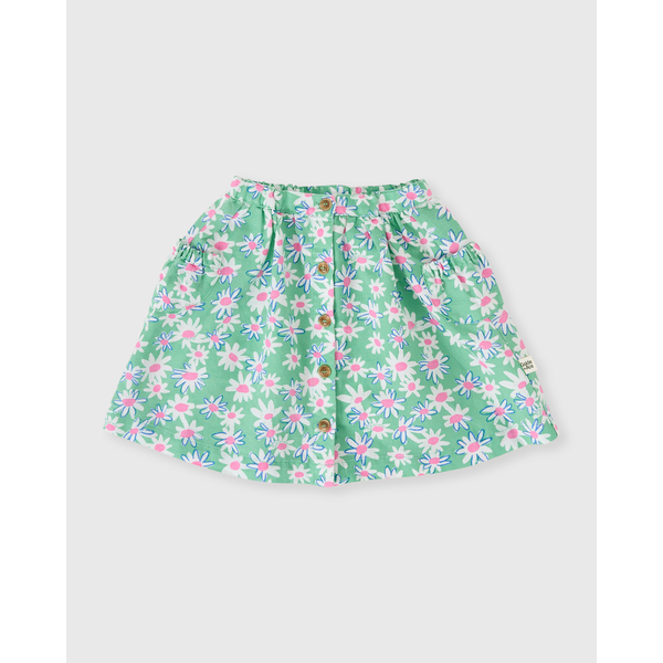 Goldie + Ace Daisy Patch Presley Pocket Skirt