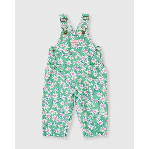 Goldie + Ace Daisy Patch Austin Pocket Overalls