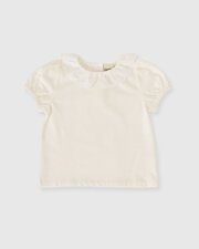 Goldie + Ace Laura Puff Sleeve Collar Top-tops-Bambini