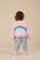 Goldie + Ace Over The Rainbow Puff Sleeve Sweater