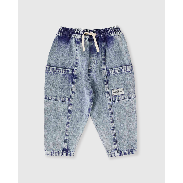 Goldie + Ace Kit Denim Pocket Pant