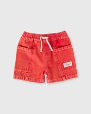 Goldie + Ace Noah Denim Pocket Shorts-pants-and-shorts-Bambini