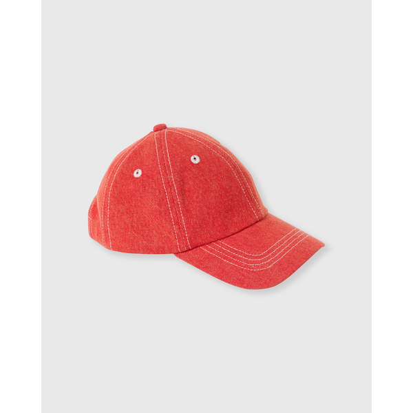 Goldie + Ace Tate Embroidered Denim Cap