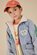 Goldie + Ace Tate Embroidered Denim Cap