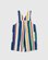 Goldie + Ace 90's Bold Stripe James Denim Pocket Overalls