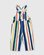 Goldie + Ace 90's Bold Stripe Austin Denim Overalls