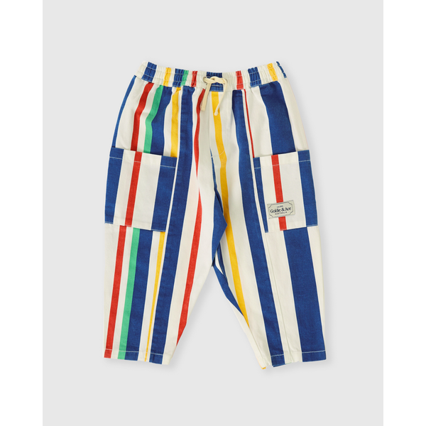 Goldie + Ace 90's Bold Stripe Kit Denim Pocket Pant