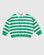 Goldie + Ace Wide Stripe Relaxed Rugby Sweat Top