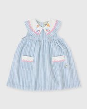 Goldie + Ace Sailor Stripe Lucy Collared Dress-dresses-and-skirts-Bambini