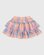 Goldie + Ace Rainbow Gingham Ria Ruffle Skirt