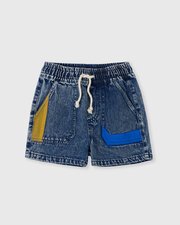 Goldie + Ace Primary Pop Noah Denim Shorts-pants-and-shorts-Bambini