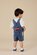 Goldie + Ace Primary Pop Burton Denim Overalls