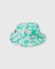 Goldie + Ace Daisy Patch Swim Bucket Hat-hats-and-sunglasses-Bambini