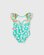 Goldie + Ace Daisy Patch Frill Neck Swimsuit