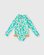 Goldie + Ace Daisy Patch LS Frill Swimsuit