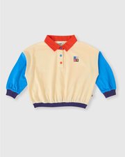 Goldie + Ace Relaxed Rugby Sweat Top-tops-Bambini
