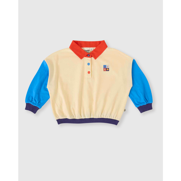 Goldie + Ace Relaxed Rugby Sweat Top