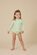 Goldie + Ace Gingham Daisy Zip Up Swim Vest