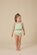 Goldie + Ace Gingham Daisy Shirred Bikini Top