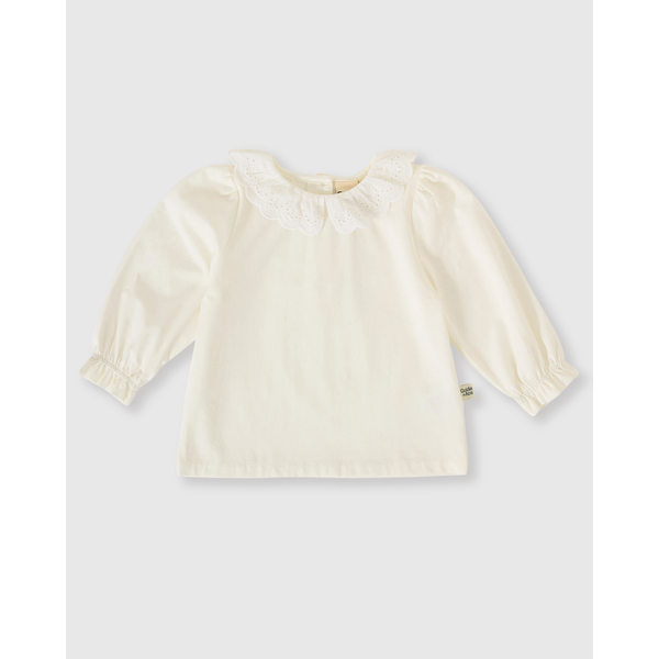 Goldie + Ace Laura Puff Sleeve Collar LS Top