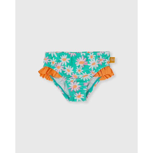 Goldie + Ace Daisy Patch Frill Bikini Bottom