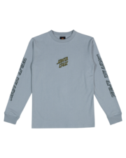 Santa Cruz Brain Dot Hollow Strip LS Tee-tops-Bambini