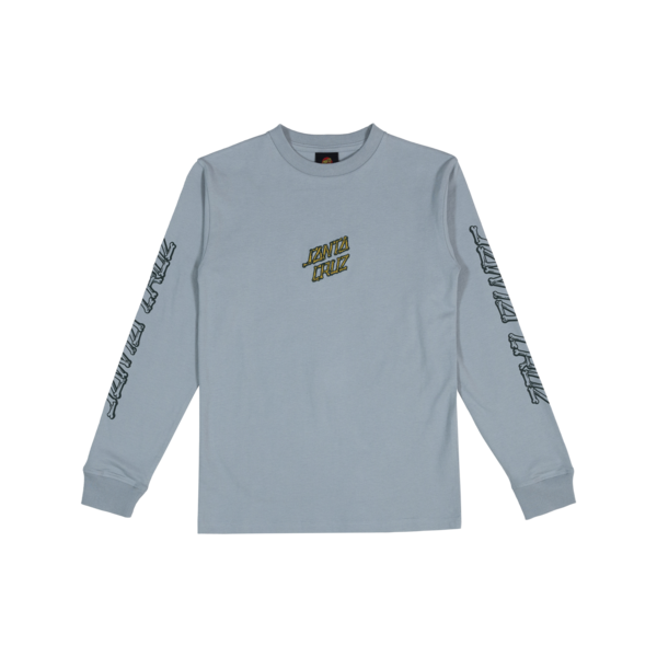 Santa Cruz Brain Dot Hollow Strip LS Tee