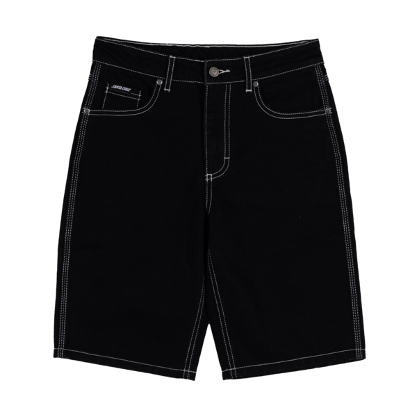 Santa Cruz Flamed Collegiate Arch Jean Shorts