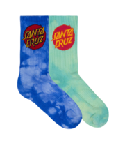Santa Cruz Dye Crew Socks 2 Pack-underwear-and-socks-Bambini