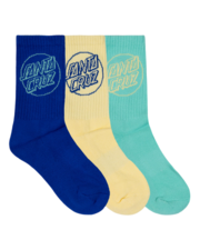 Santa Cruz Opus Dot Crew Sock 3 Pack-underwear-and-socks-Bambini
