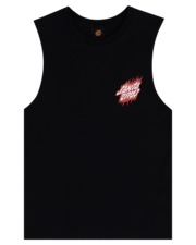 Santa Cruz Flamed Dot Upside Down Muscle Tee-tops-Bambini